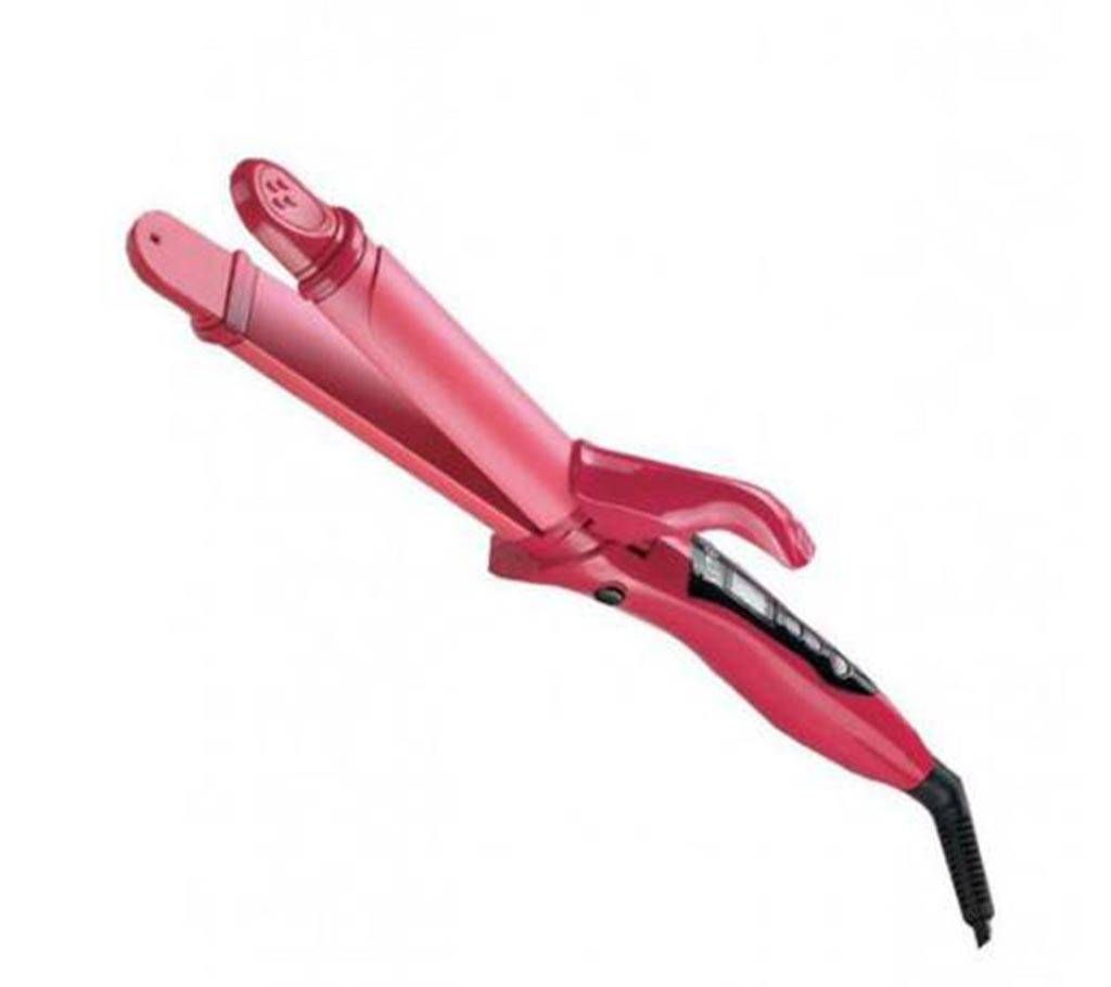 Kemei KM-1298 Hair Straightener and Curling Iron