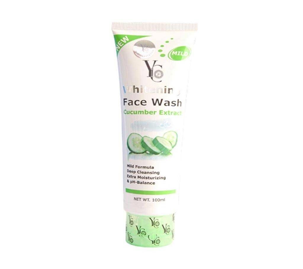 YC Whitening face WasH -  cucumber extract (Thailand)