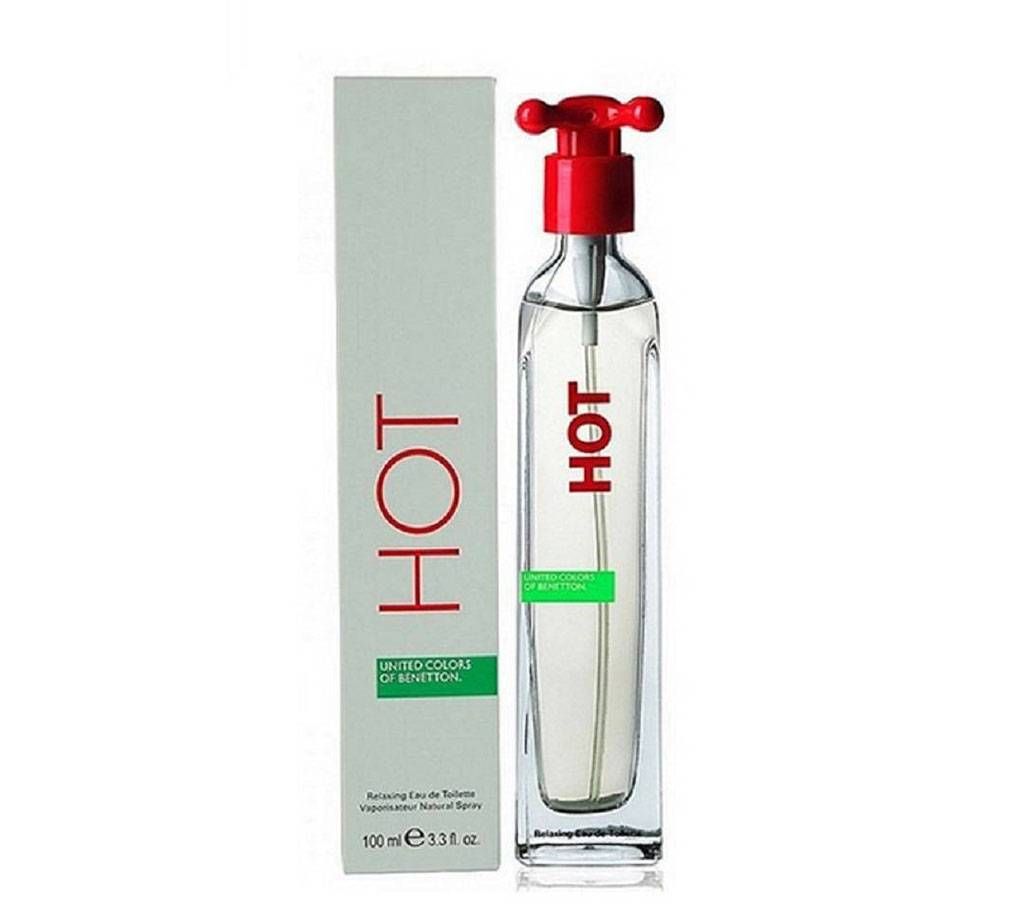 United Colors Of Benetton Hot Eau de Toilette Perfume for Women 100ml