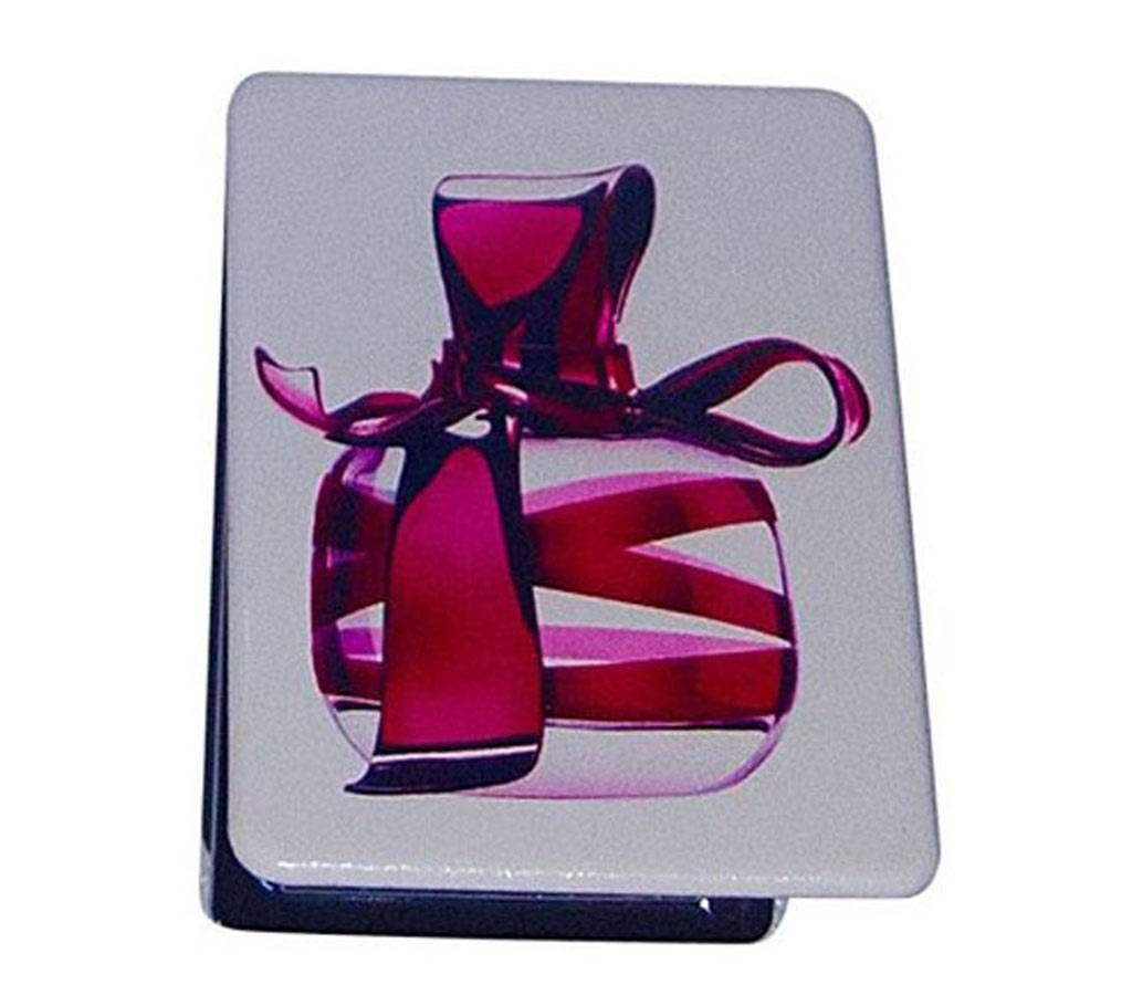 Fancy Pocket Mirror for women - Handheld red