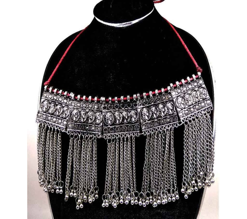 AFGAN silver plated choker necklace 
