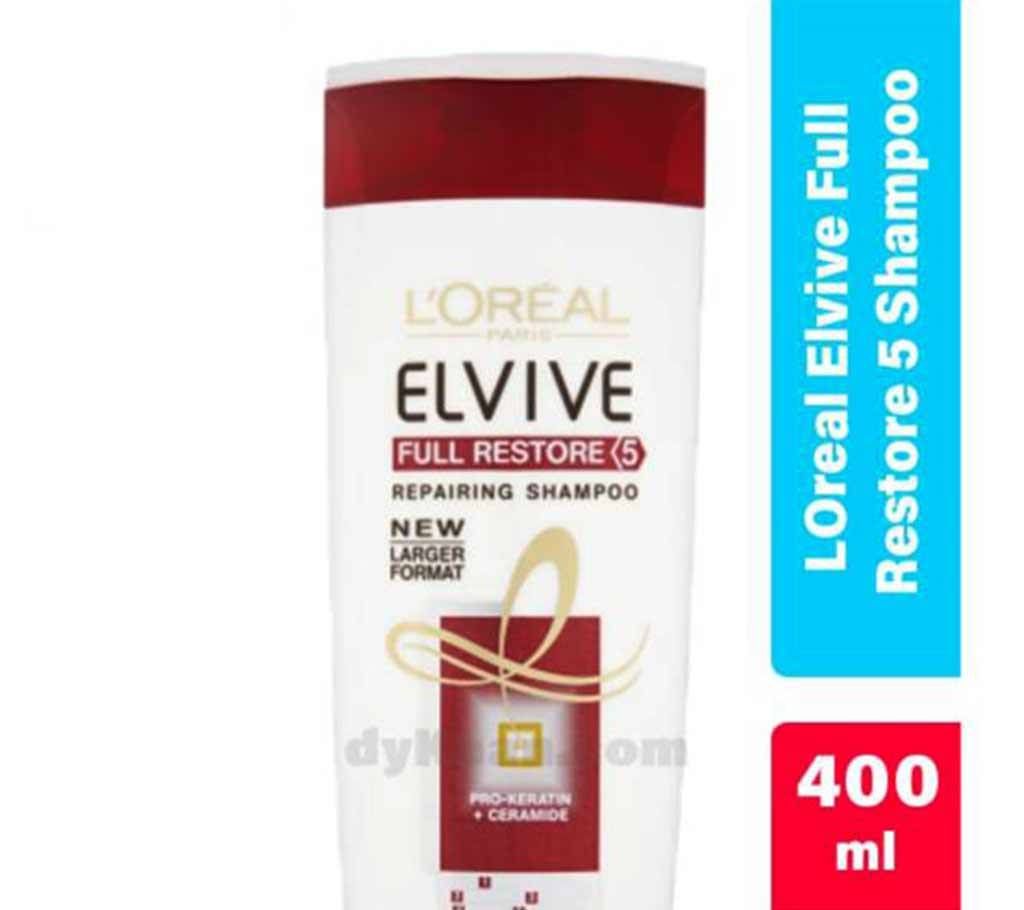Loreal Elvive Full restore Repairing Shampoo UK 400 ml
