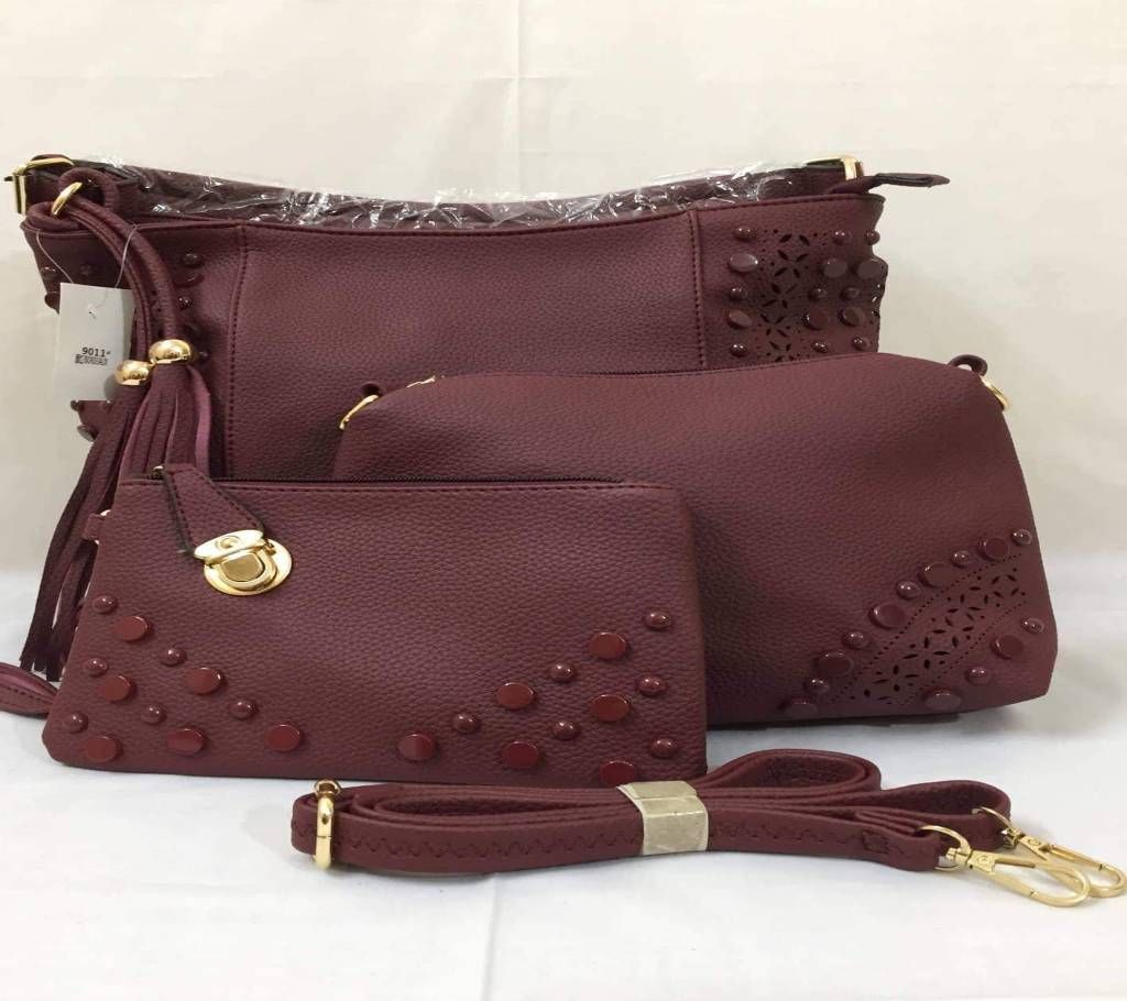 Ladies Hand Bag With Purse & Party Bag 