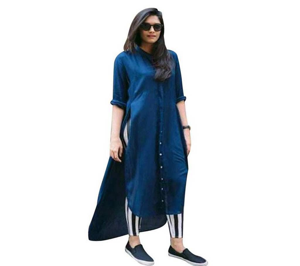 Linen Stylish Long Kurty