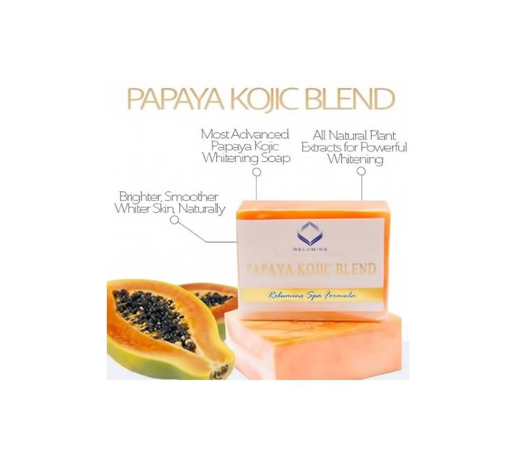 Relumins Advance White Spa Formula Papaya Kojic Blend Soap - USA 