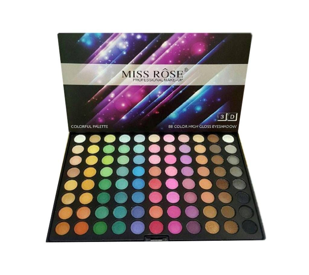 Miss Rose 88 Matte 3D Eyeshadow Palette - china