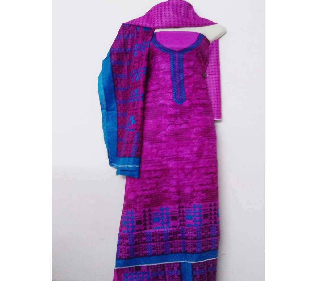 Lawn Unstitched Printed Shalwar Kameez
