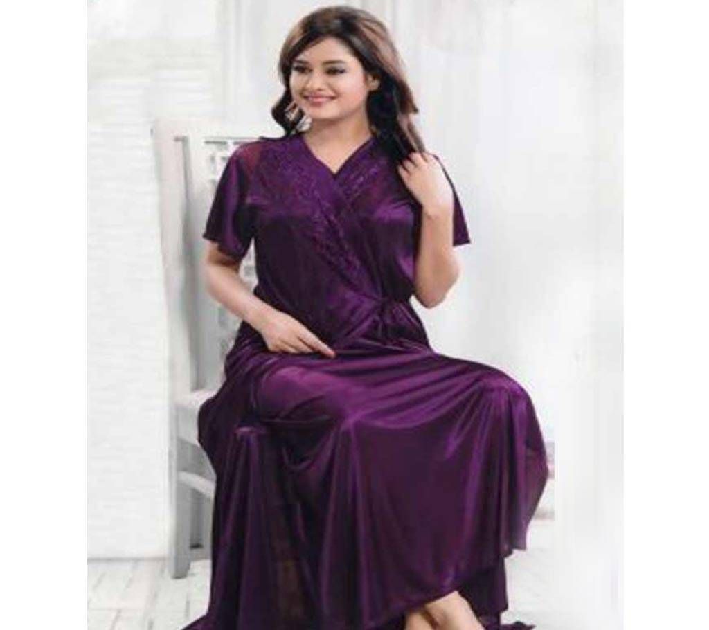 Fashionable Two Part Nighty-4637 D