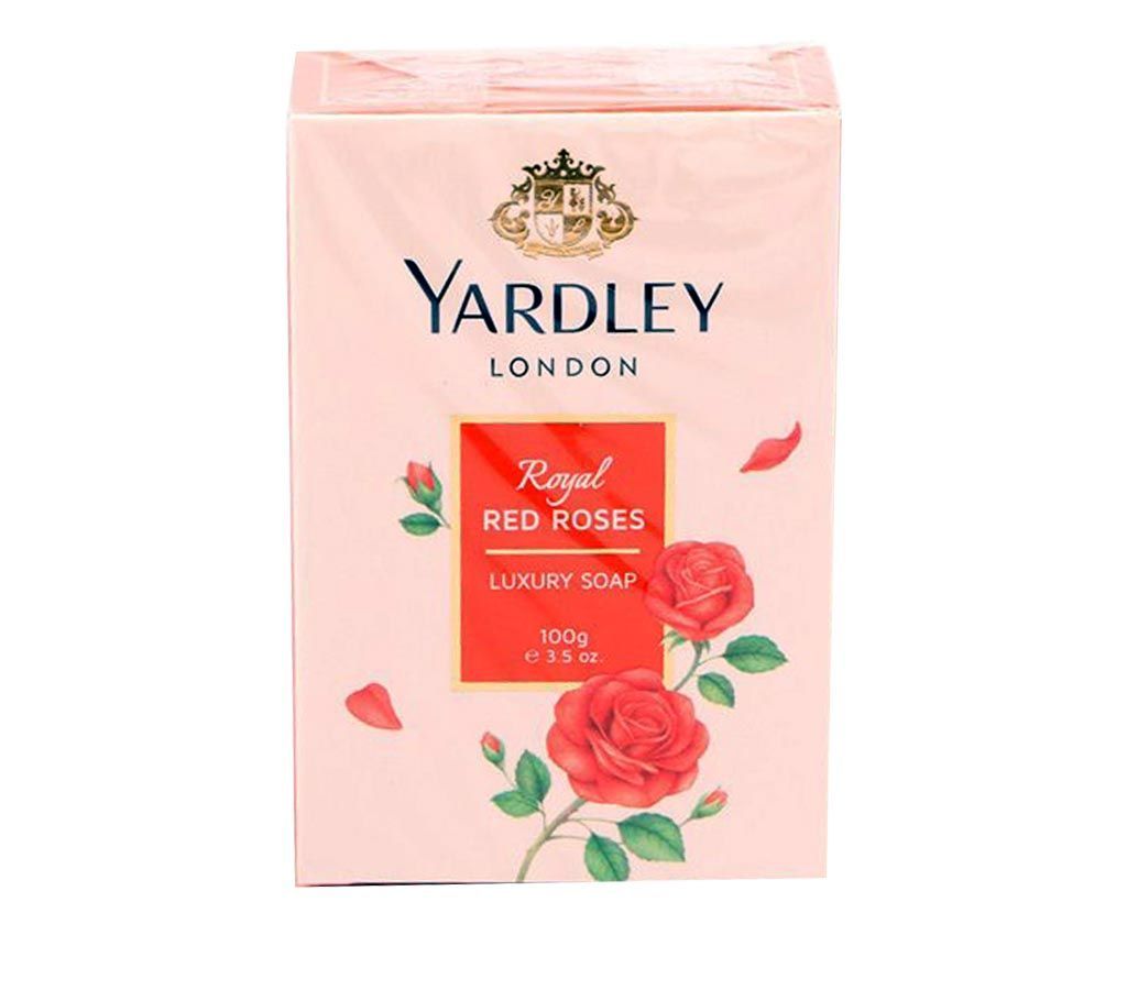 YARDLEY -  RED ROSE SOAP - 100gm (India) 