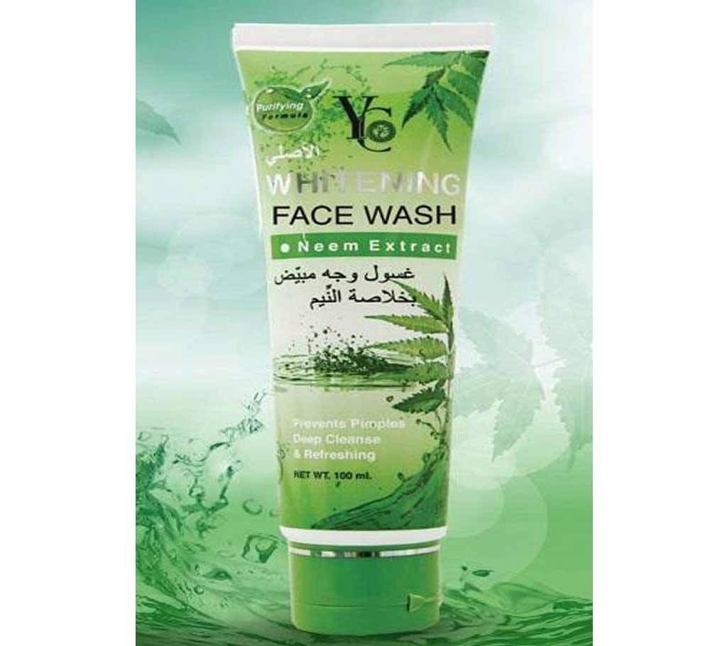 YC whitening face wash- Neem Extract - 100g (Thailand)