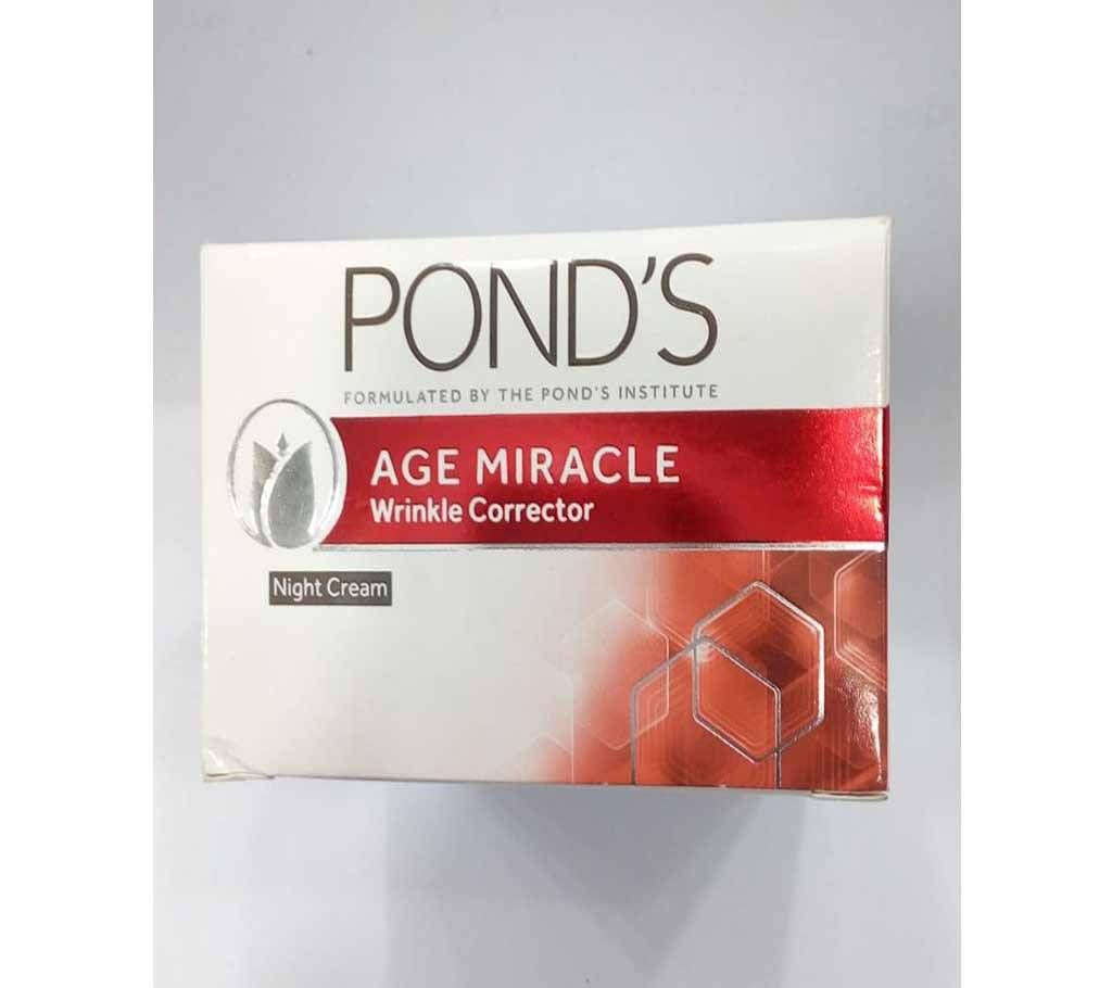 Ponds Age Miracle Wrinklr Corrector Night Cream 35 Gm India 