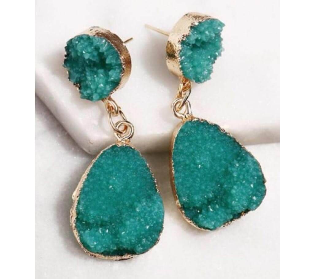 Luxury Crystal Metal Earrings  For Women