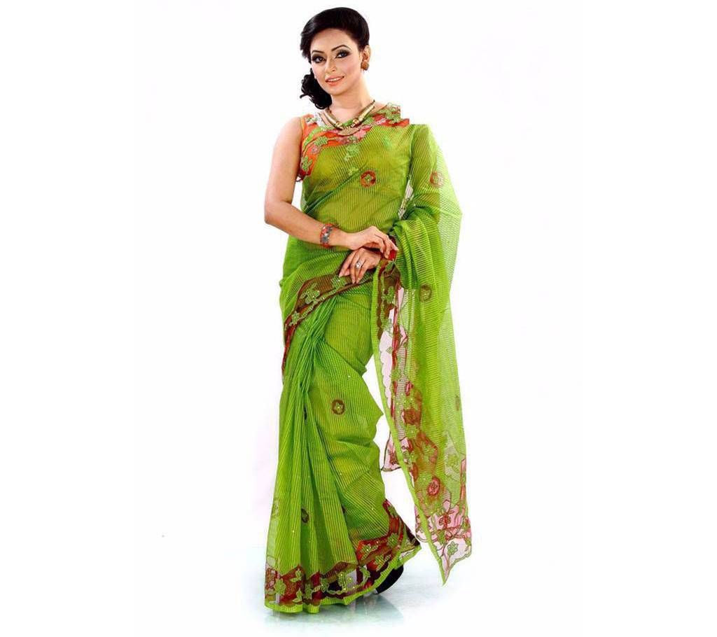 Tanaail slik applique taant sharee