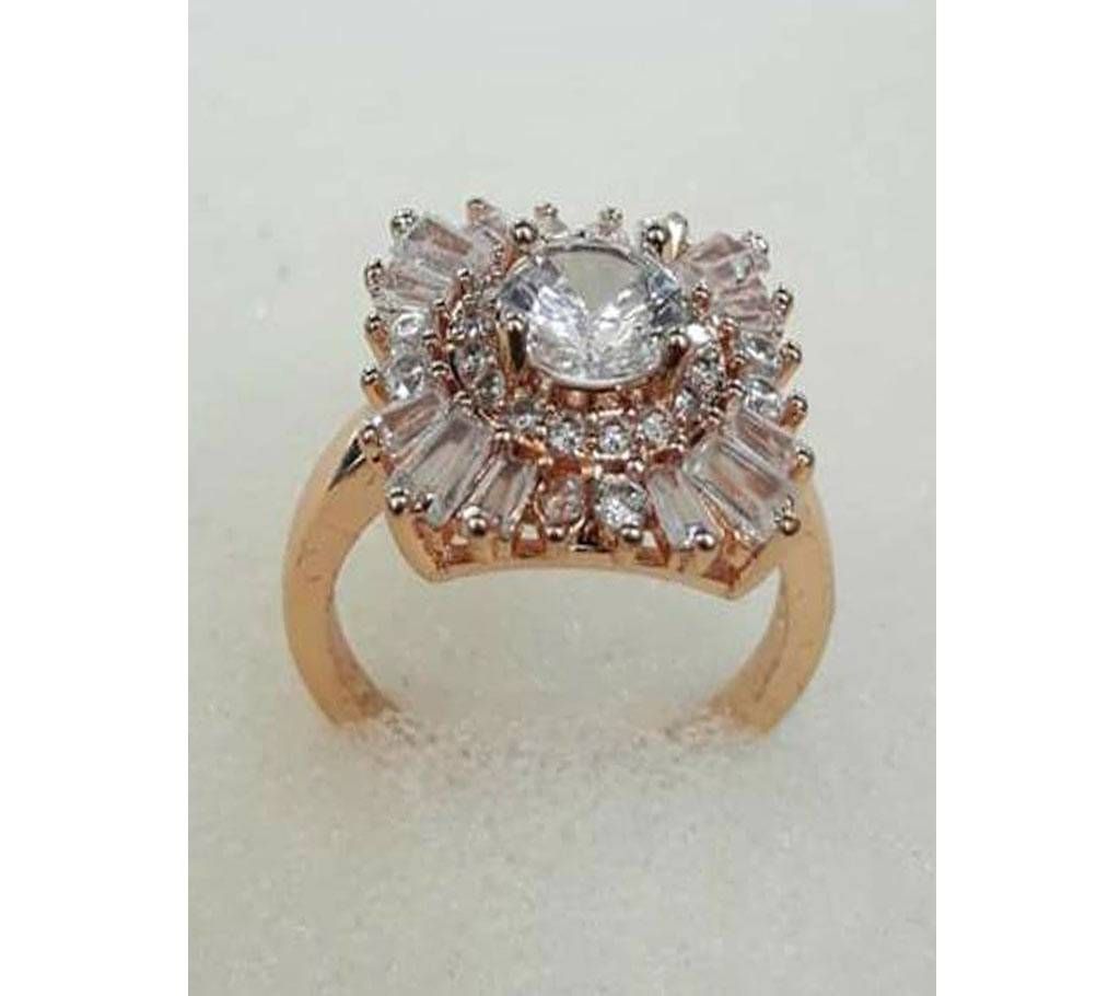 Ladies Diamond Cutting Finger Ring 