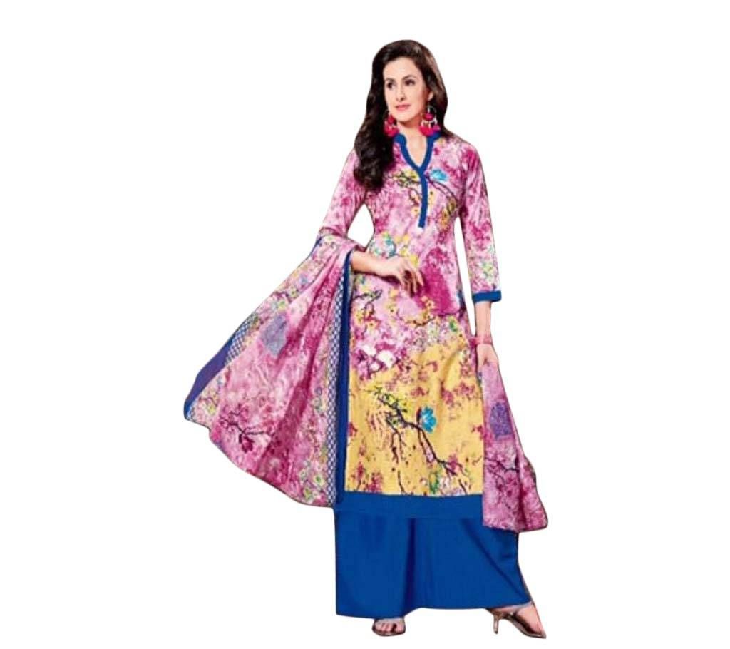 Sana Pakistani Unstitched Cotton Three Piece (306)