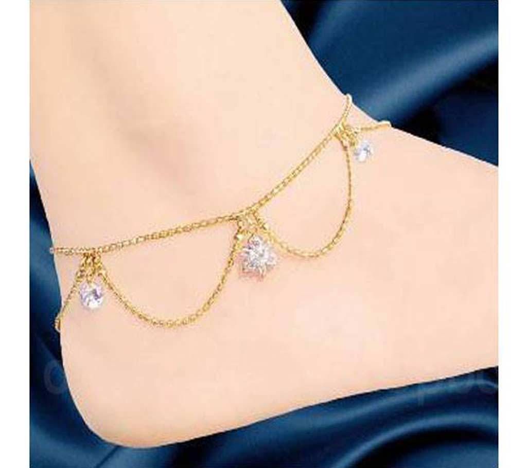 White Diamond Cut Stone Setting Payel