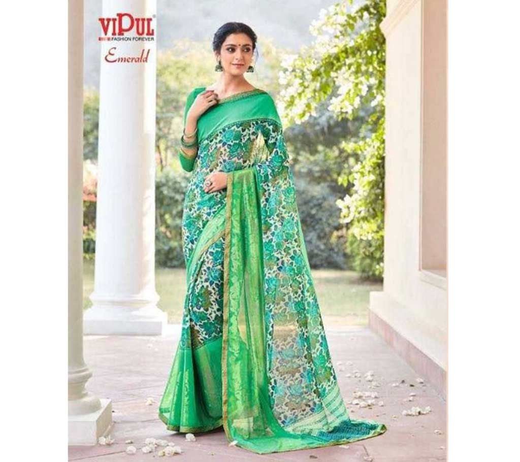 Vipul Indian Printed Georgette Sharee
