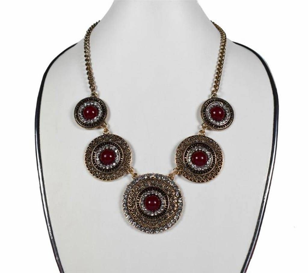 Multi Color Necklace For Ladies