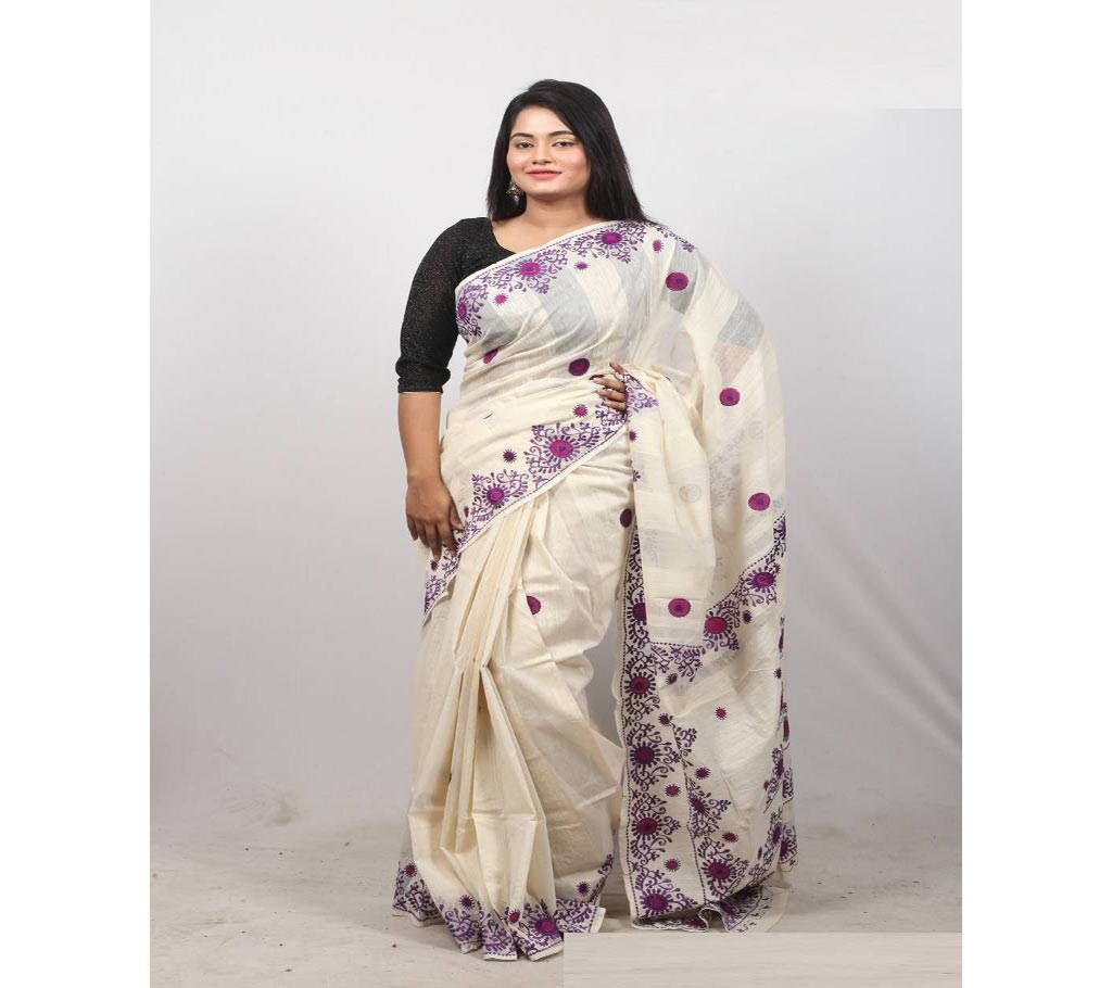 Hand Embroidery Saree -Andy Silk
