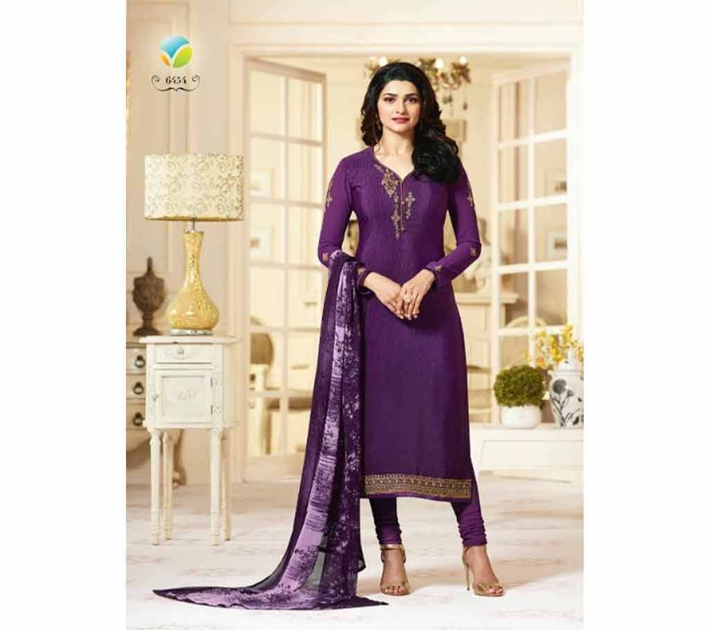 Unstitched Indian Three-Piece