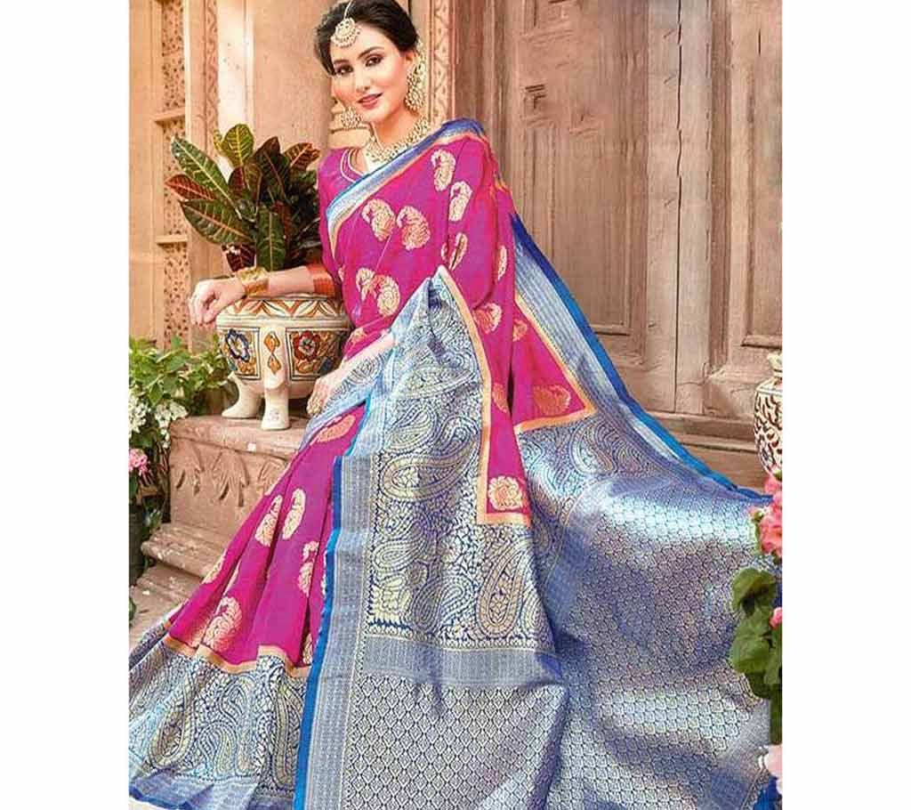 Julahaa Tasar Silk Katan Saree For Women