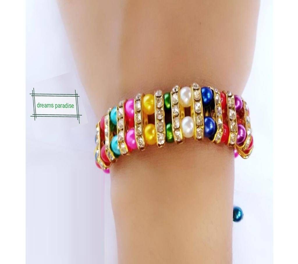 stone setting spacer bracelet 