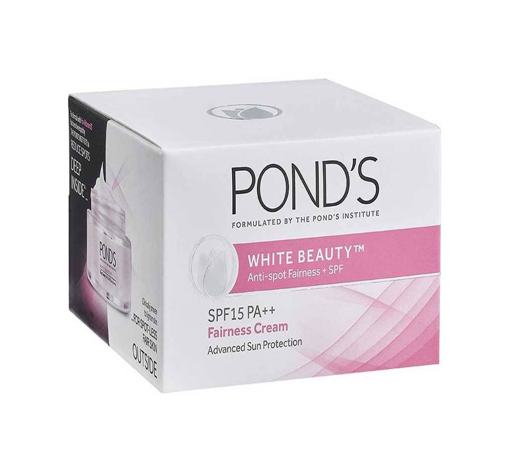 POND'S White Beauty SPF 15 PA Fairness Cream, 50g -INDIA 