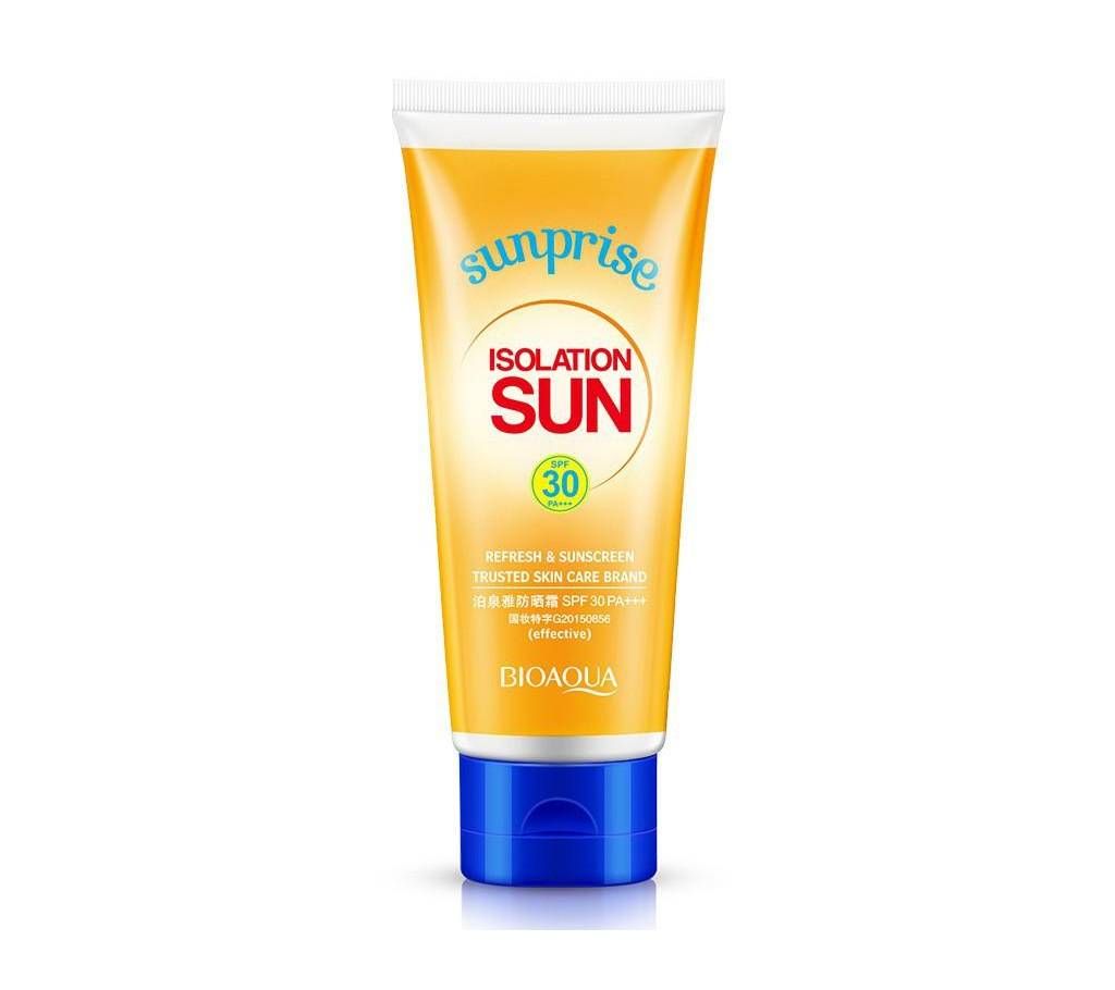 BIOAQUA SPF 30 Isolation Anti UV Sunblock Body Sunscreen  80gm Thailand