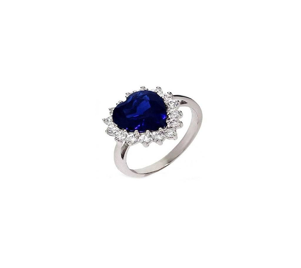 Ladies Blue Stone Ring