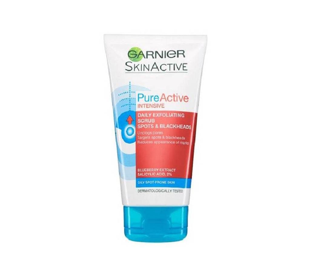 Garnier Pure Active Blackhead Face Scrub France