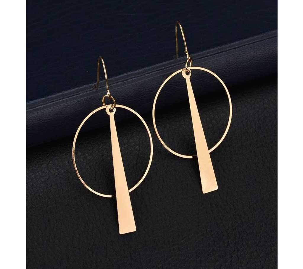 orecchini cerchio long Drop earrings vintage kpop geometric wedding jhumka round brincos for women oorbellen kolczyki aretes