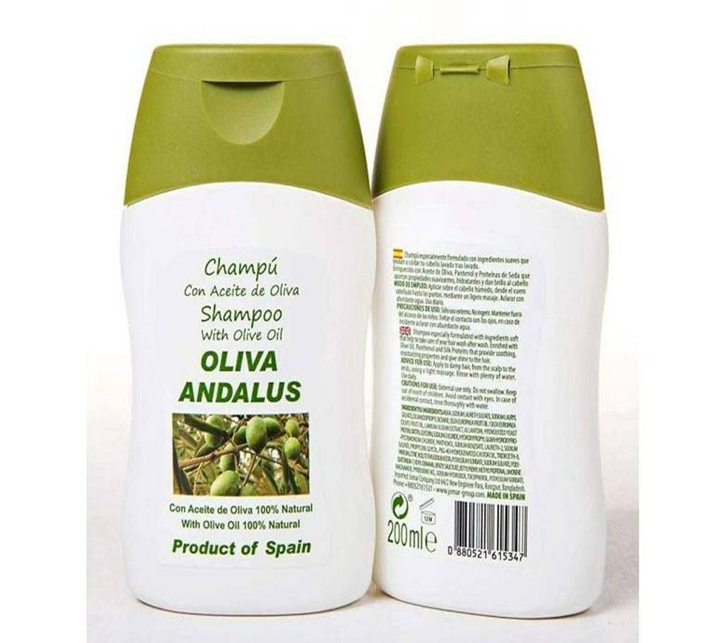 Oliva Andalus Shampoo 300ml Spain