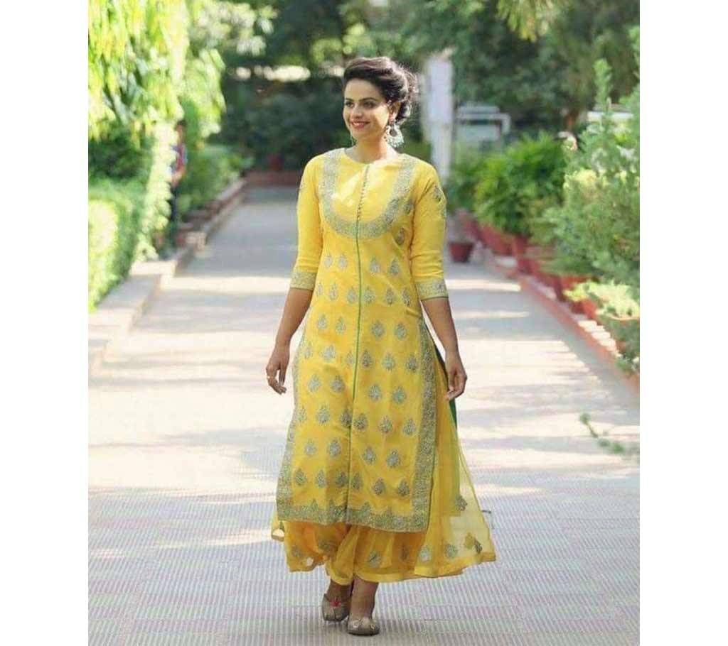 Gorgeous Embroidery Georgette Salowar Kamiz 