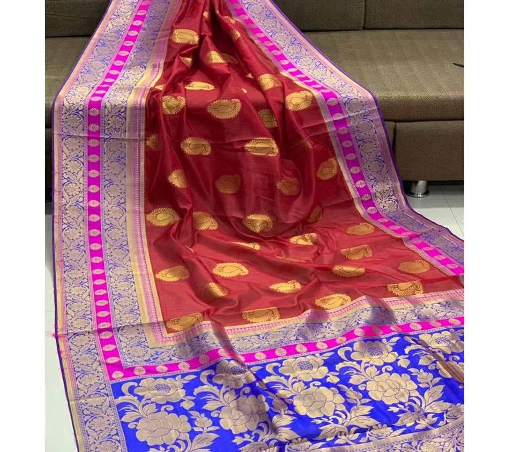 Banarasi Crystal Weaving Silk Sree