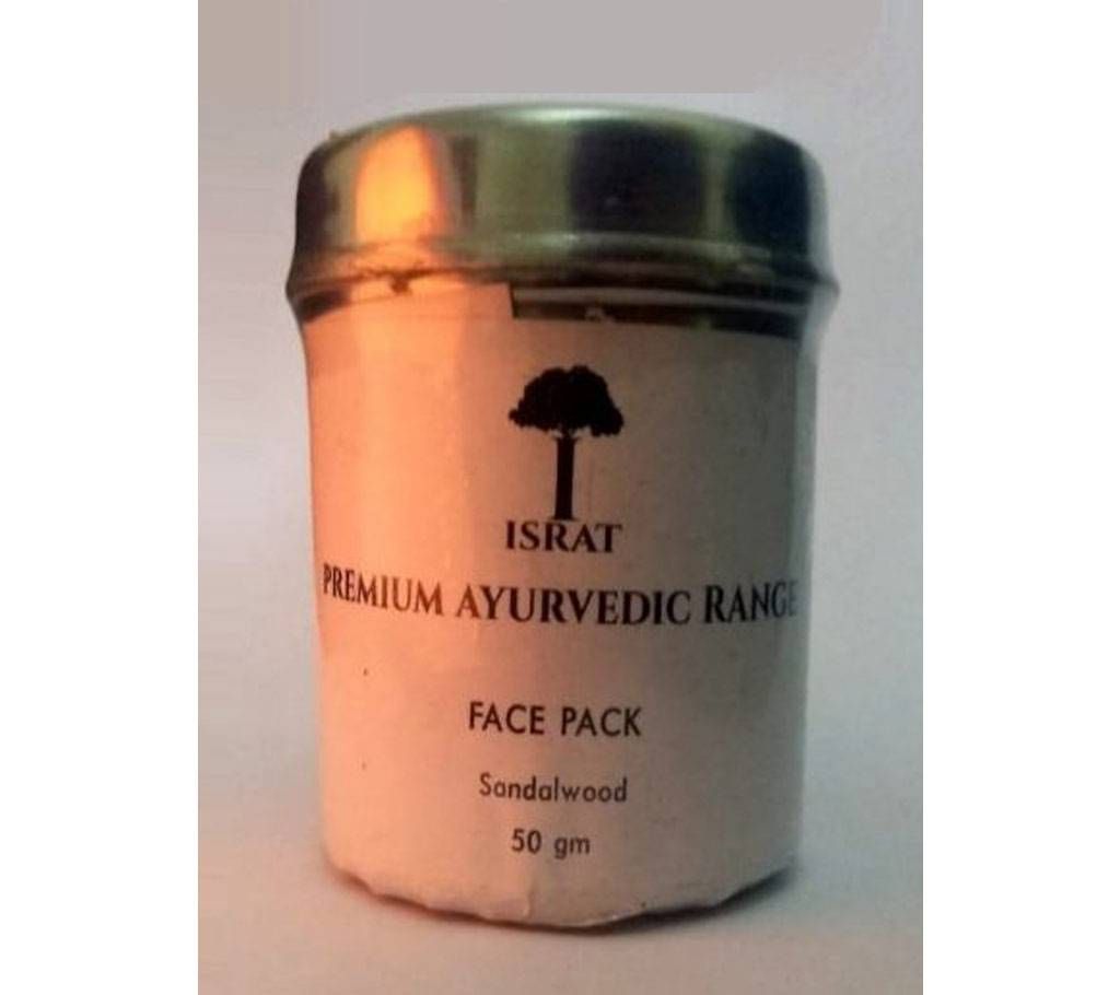 ISRAT Ayurvedic Facepack Sandalwood 50g India