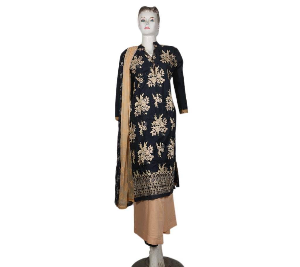 Readymade Full Embroidery Cotton Salwar Kameez