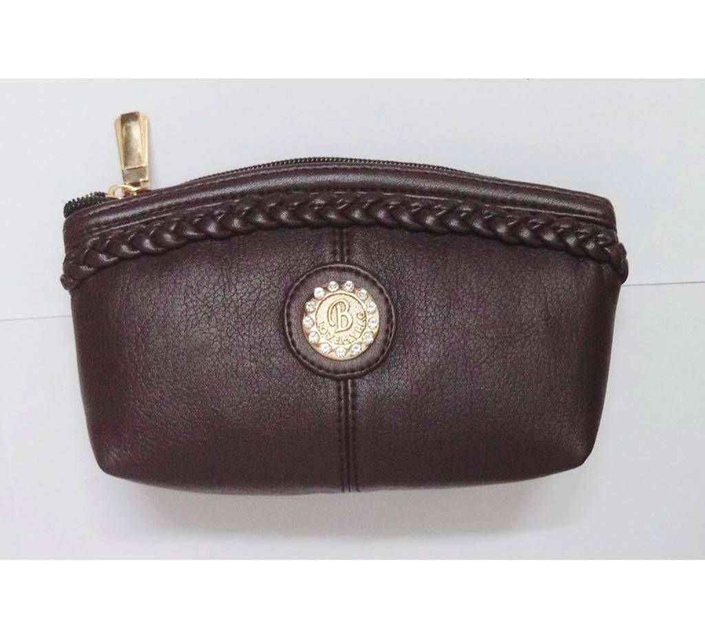 Artificial Leather Curve Designer Womens Clutch