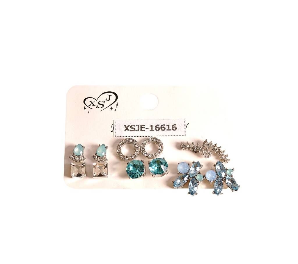 6 pairs /set gift beautiful earrings