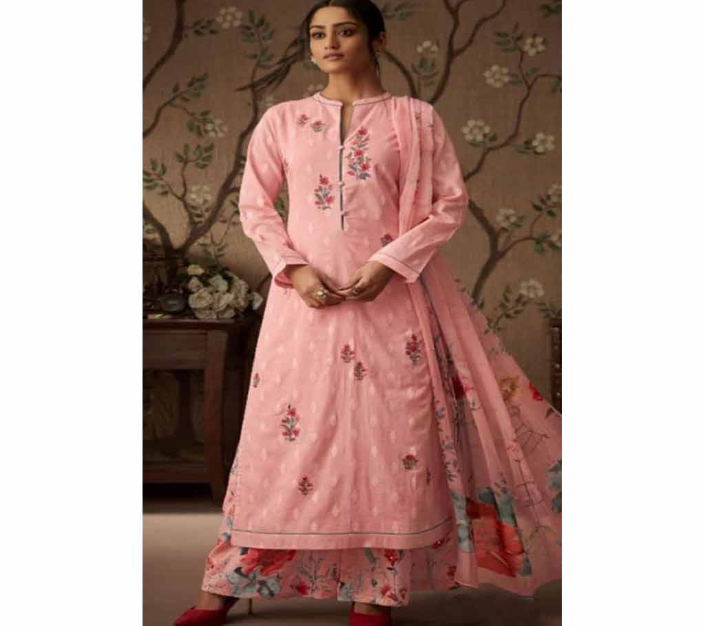 Esta Cressa Unstitched Cotton Three Piece 107