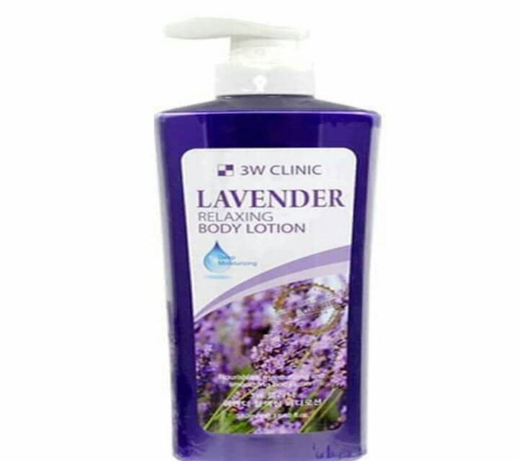 3W Clinic Lavender Relaxing Body Lotion (Korean)