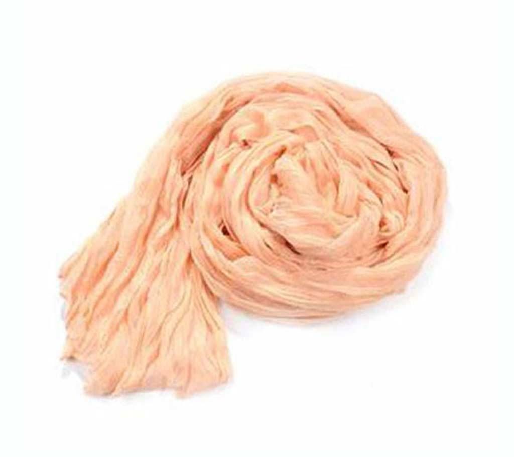 ladies cotton and polyester mixed Scarf 