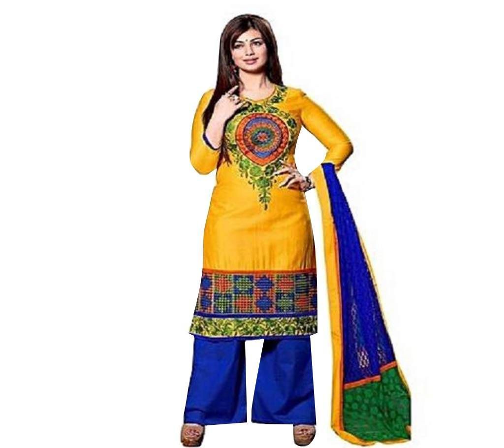 Unstriched Cotton Salwar Kameez Copy