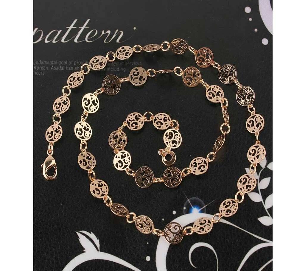 Round Chain and Bracelet for Women
