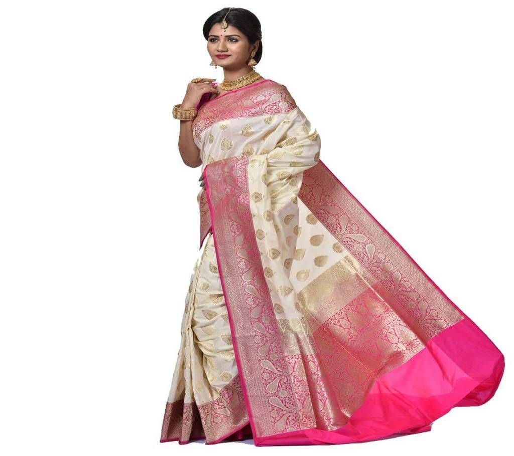 party katan silk Saree For Women