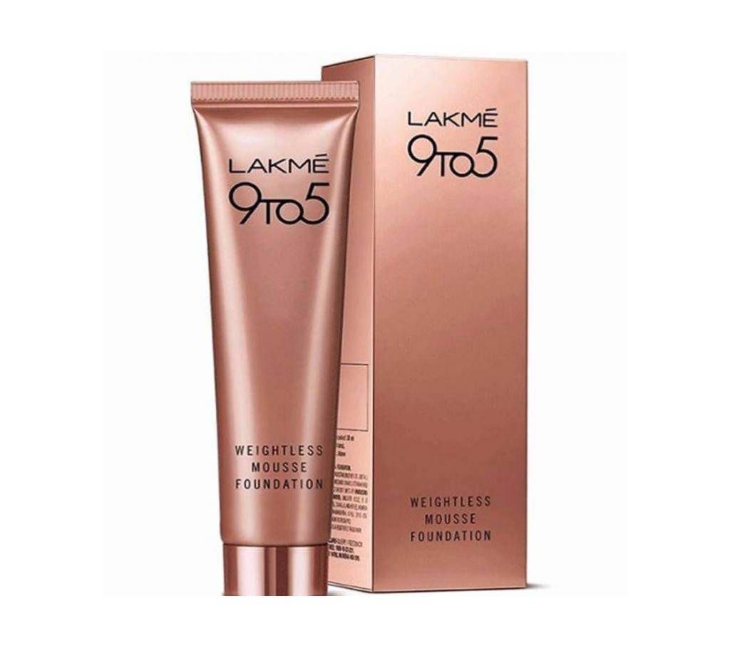 Lakme 9 To 5 Weightless Mousse Foundation - 29g 