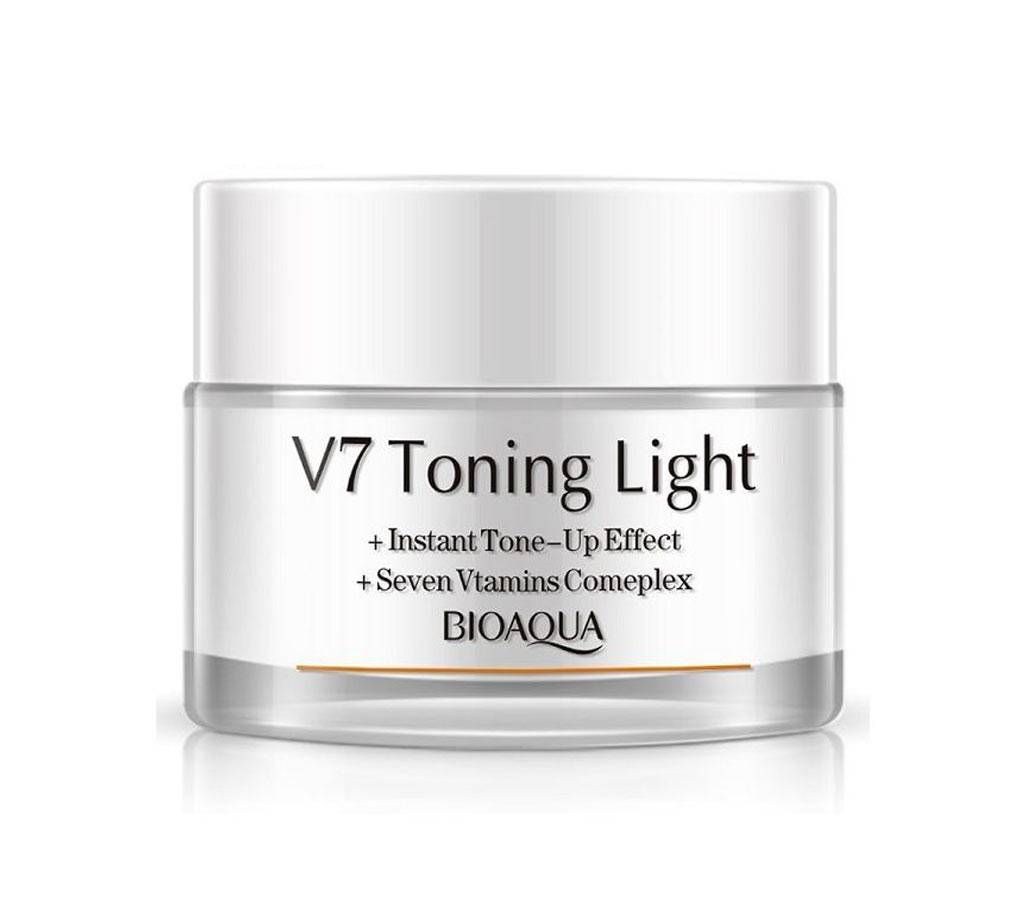 Bioaqua V7 Toning Light Moisturizing Hydrating Face Day Cream-120ml Korea