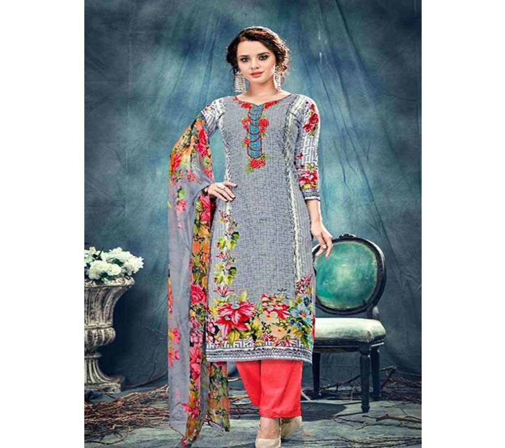 Unstitched Cotton Three Piece Radhika Azara Arsh