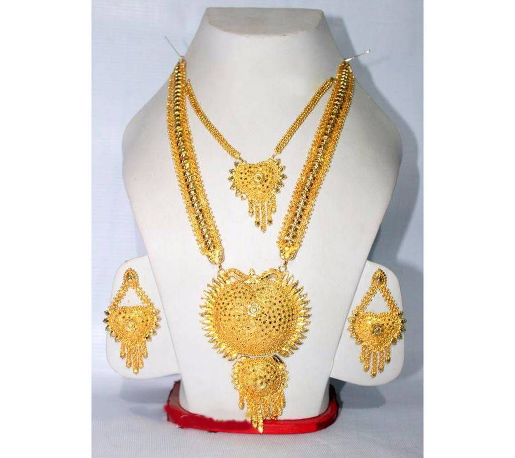 Gold plated shitahar set