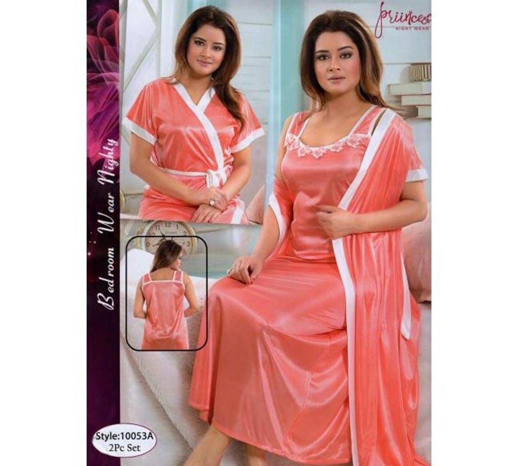Fashionable Two Part Nighty-10053 A