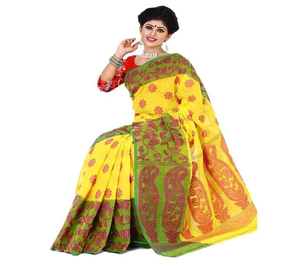 Hand Work Pure Cotton Sharee With Blouse Piece 